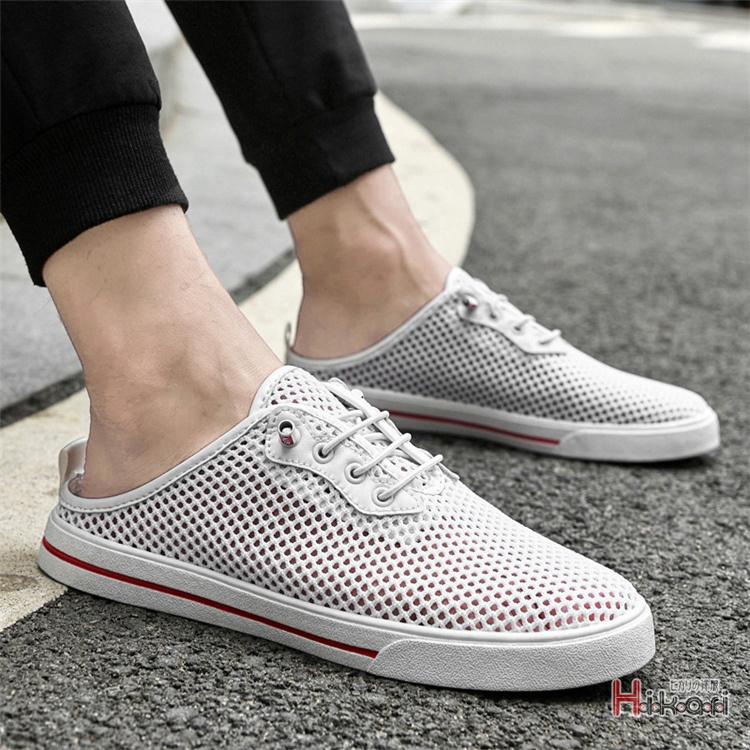 メッシュシューズ メンズ サボサンダル スリッポン スニーカー