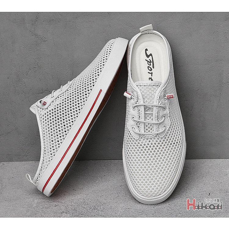 メッシュシューズ メンズ サボサンダル スリッポン スニーカー