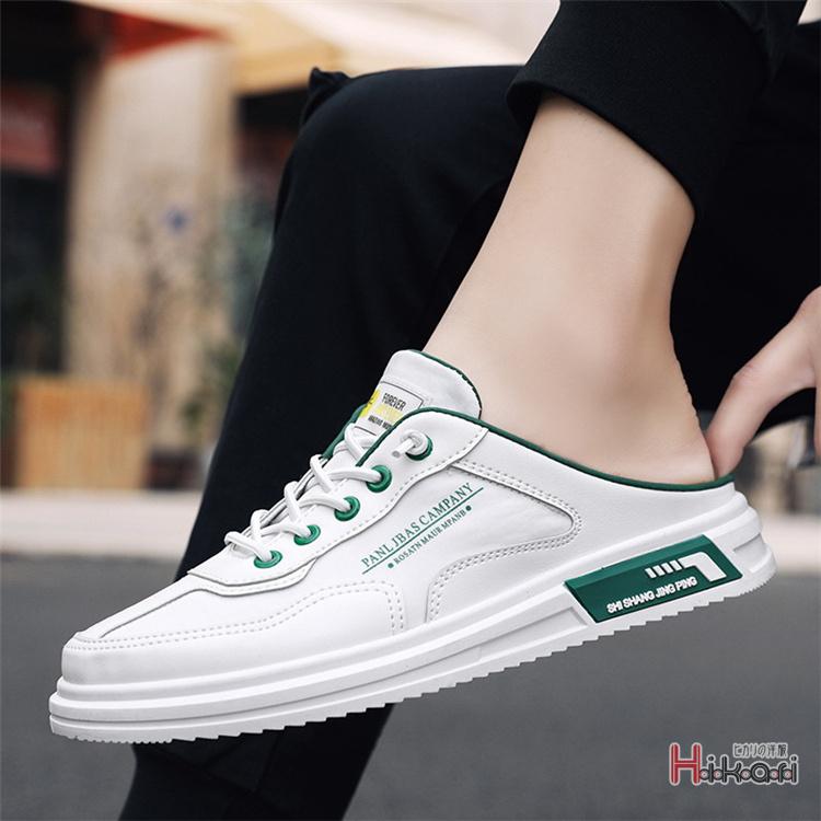 かかとなしスニーカー メンズ カジュアルスニーカー サボサンダル メンズシューズ 靴 履きやすい 外履き 父の日 Ota V Luck 通販 Yahoo ショッピング