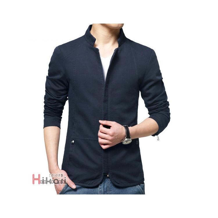 ジャケット メンズ 春 秋 ブルゾン アウター ビジネス カジュアル