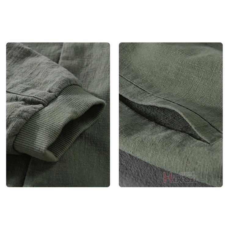 綿麻ジャケット メンズ アウター スタジャン サマージャケット MA-1