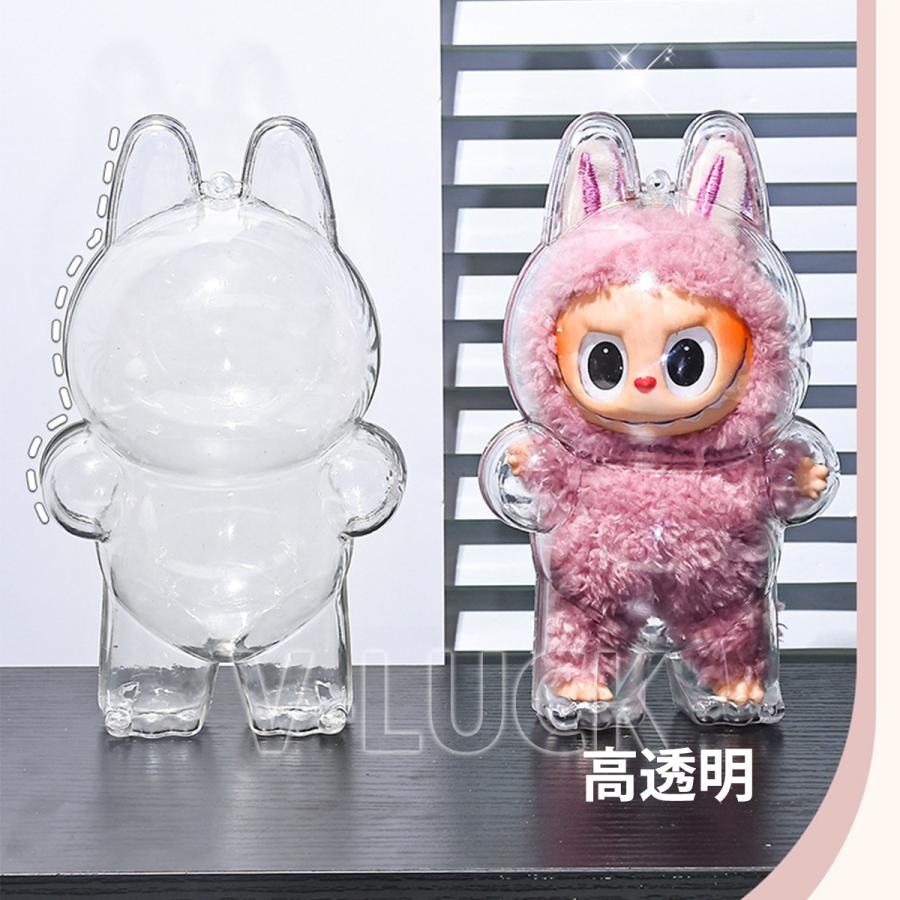 LABUBU ラブブ ドールケース クリアケース 透明 1234代対応 10