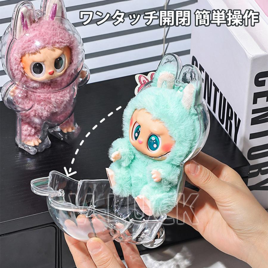 LABUBU hope・happinessセット　クリアケース付き 2個セット LABUBU ラブブ 保護ケース 専用クリアケース ボール