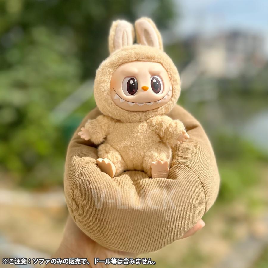 ラブブ ぬいぐるみ用 ソファ ドールソファ LABUBU ミニチュア家具 人形用 アクセサリー 15〜17cm対応 ラブブグッズ おしゃれ インテリア 撮影小物 |  | 13