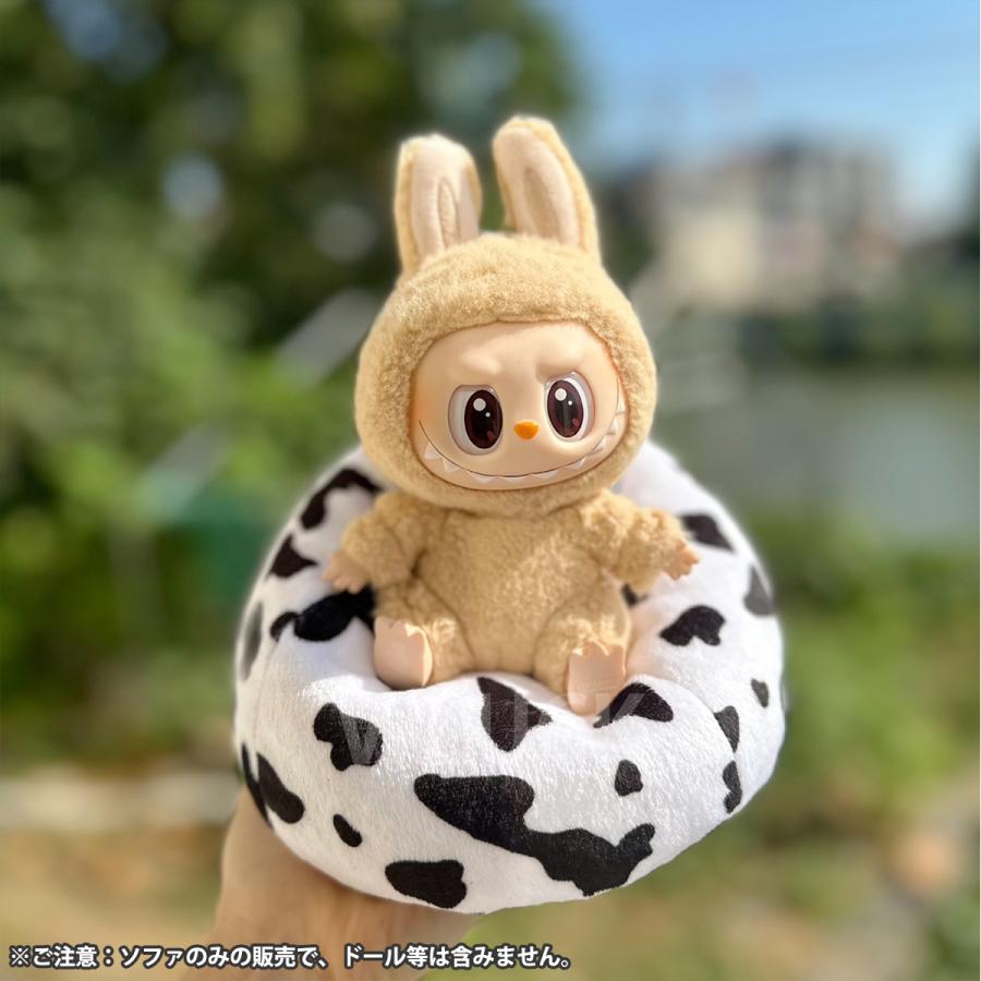 ラブブ ぬいぐるみ用 ソファ ドールソファ LABUBU ミニチュア家具 人形用 アクセサリー 15〜17cm対応 ラブブグッズ おしゃれ インテリア 撮影小物 |  | 15