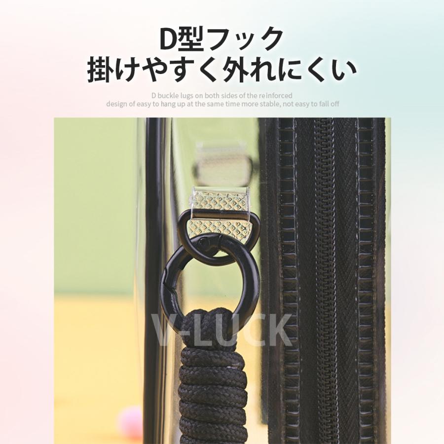 ラブブ ぬいぐるみ用 クリアケース ショルダーバッグ 保護カバー LABUBU 15.5cm 透明 アクリル ドールケース 座り姿 人形用 プロテクター ぬい活 推しぬい |  | 06