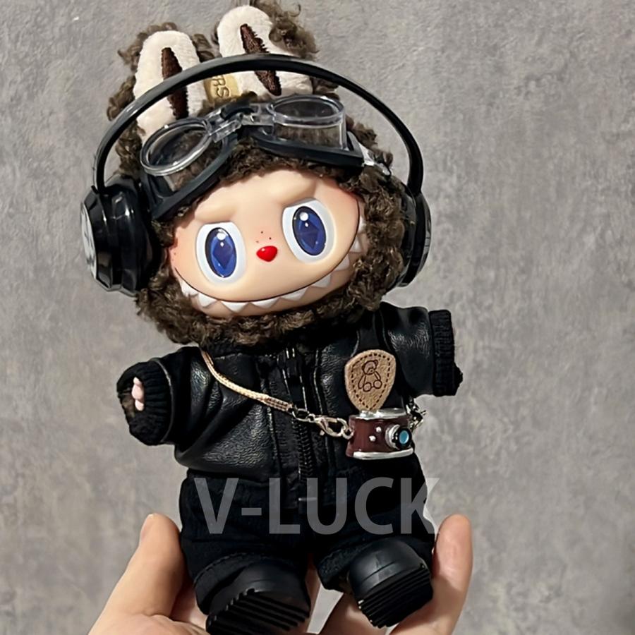 ラブブ 服 6点セット ドール服 ぬいぐるみ服 着せ替え コスチューム 衣装セット LABUBU 洋服 17cm 人形アクセサリー ラブブグッズ ぬい活 推しぬい |  | 02