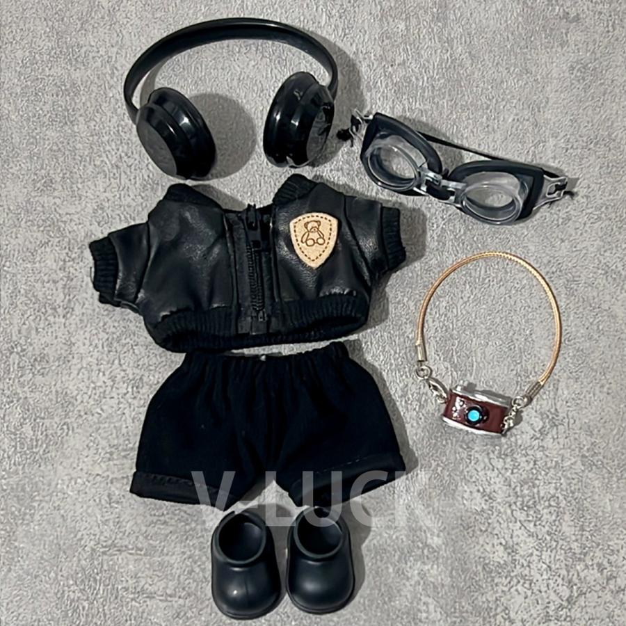 ラブブ 服 6点セット ドール服 ぬいぐるみ服 着せ替え コスチューム 衣装セット LABUBU 洋服 17cm 人形アクセサリー ラブブグッズ ぬい活 推しぬい |  | 04