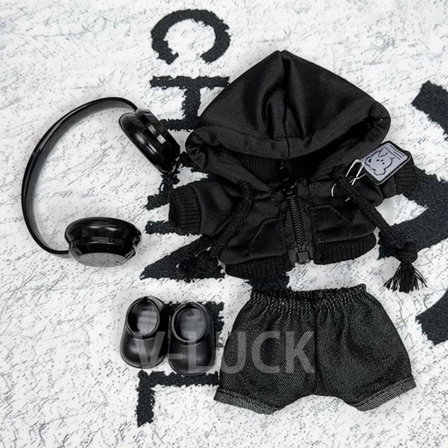 ラブブ 服 4点セット ドール服 ぬいぐるみ服 着せ替え コスチューム 衣装セット LABUBU 洋服 17cm 人形アクセサリー ラブブグッズ ぬい活 推しぬい |  | 03