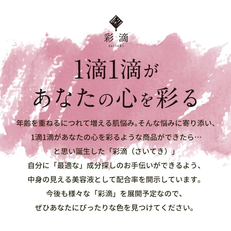 セール プラセンタ 美容液 彩滴 20ml プラセンタ原液 生プラセンタ 生プラセンタ原液 原液100% 日本製 潤い ツヤ ハリ スキンケア エイジングケア｜otbj｜18