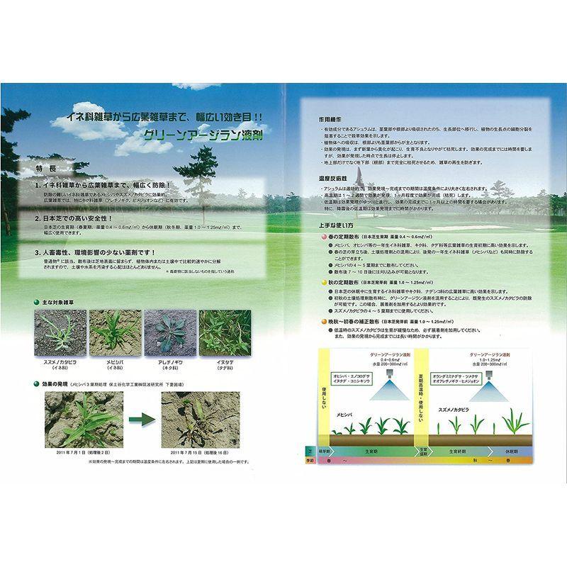アウトレット送料無料 保土谷upl 芝生用除草剤 グリーンアージラン液剤 1l 超目玉 Www Aqtsolutions Com