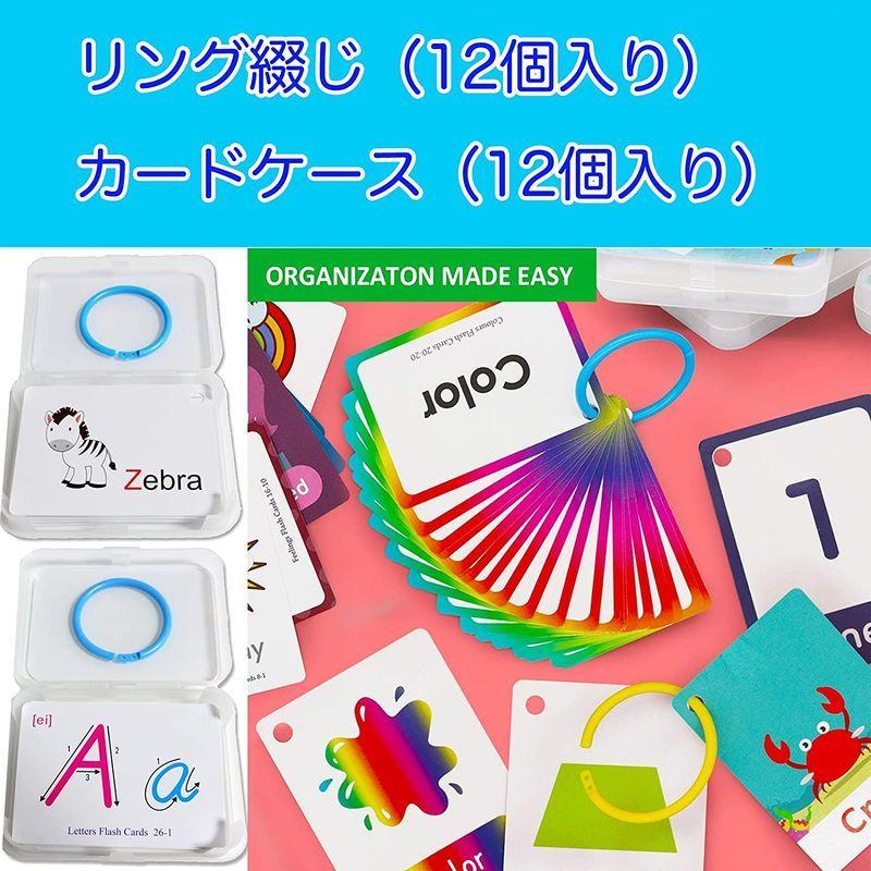 Femtos フラッシュカード 英単語 幼児 12種セット 306枚 英語カード 知育玩具 モンテッソーリ 専用ケース入り かわいい 全1 知育玩具 Ilgaimportadora Com