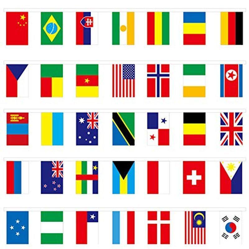 万国旗 世界旗 ミニ フラグ 吊り下げる 連旗 100カ国 0カ国 連続国旗 国際交流会 展示会場 運動会 競技場 スポーツ応援 フェス Otc Store 通販 Yahoo ショッピング