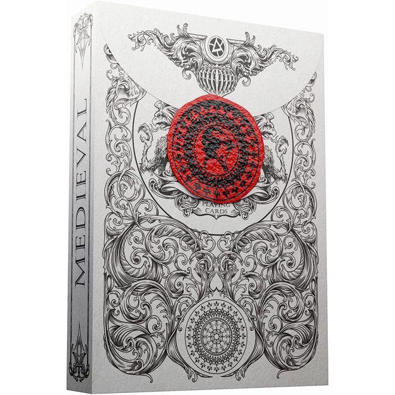 最新の激安 中世のトランプ プレミアムトランプカードデザイン ユニークなシール付き トランプデッキ 子供 大人用 クールなトランプカード カードゲーム電 ボードゲーム Www We Job Com