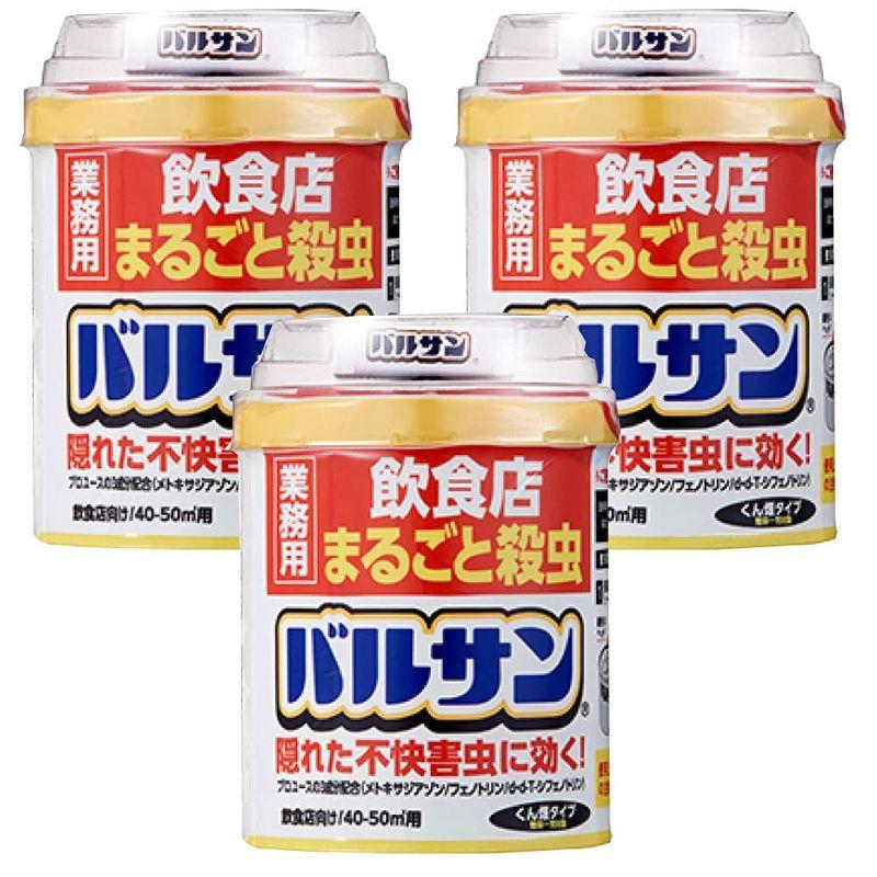 業務用　バルサン　飲食店まるごと殺虫80g　40-50平米用×3個