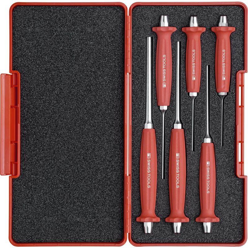 PB　SWISS　TOOLS　ハンドル付平行ピンポンチ　BOXセット　758SET