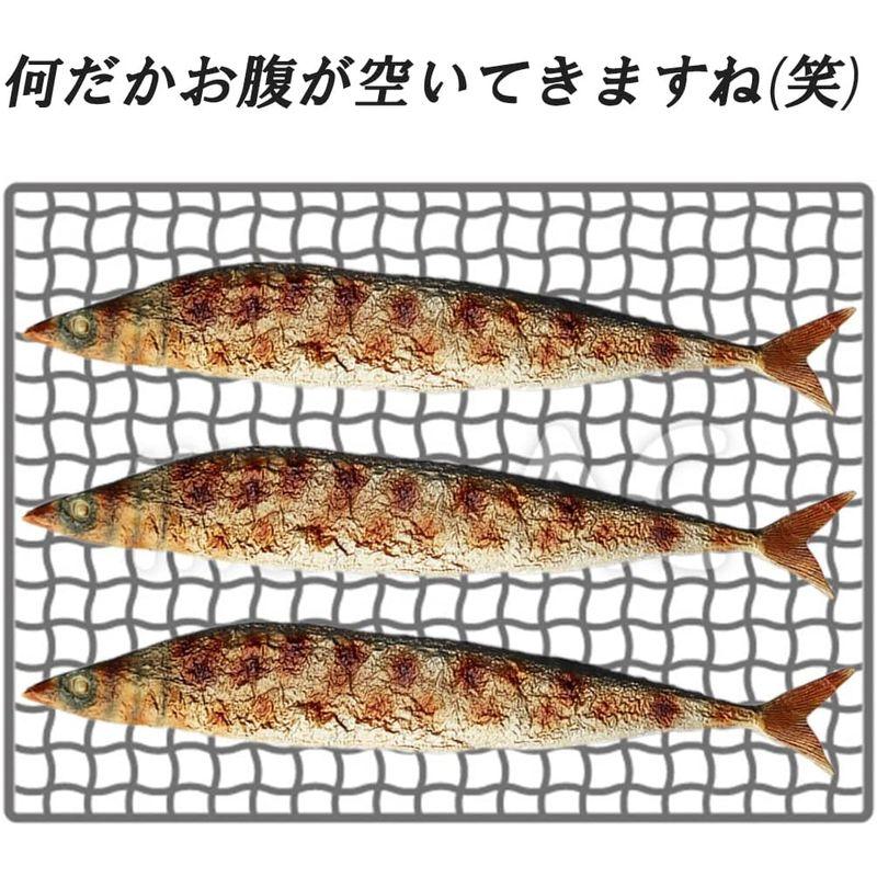 pcb サンマ 食品サンプル 秋刀魚 焼き魚 魚 食品 ディスプレイ nh7723 (四匹 セット)｜otc-store｜10