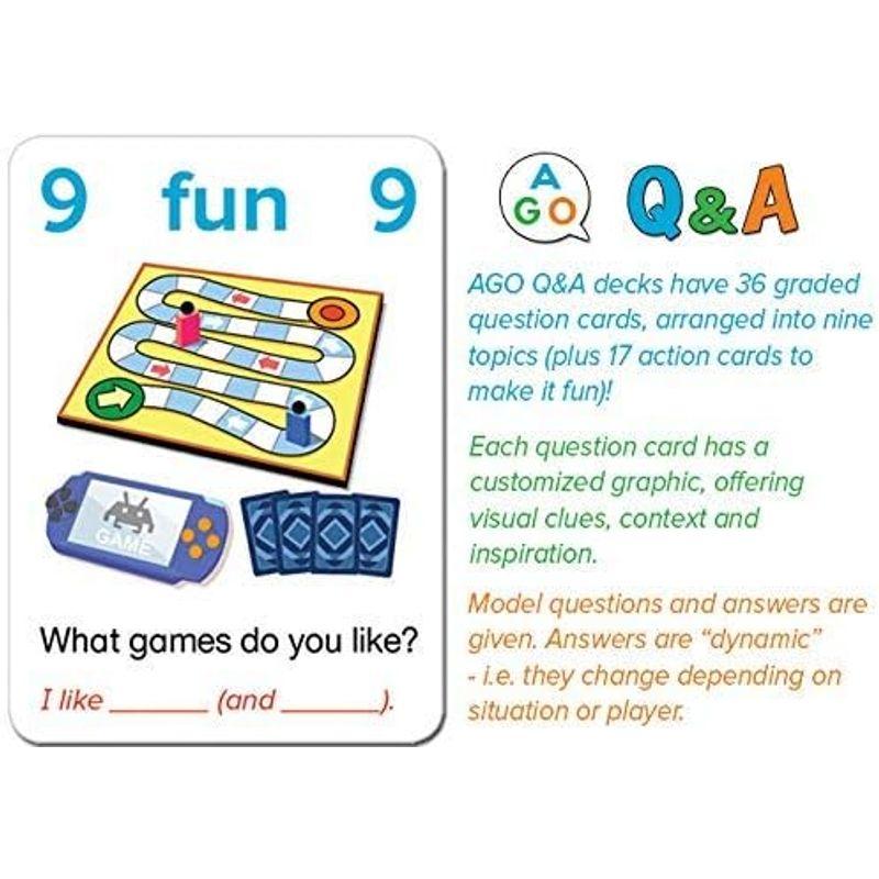 AGO Q&A 3レベル ボックスセット 第2版 英語 カードゲーム 9780994124104｜otc-store｜03