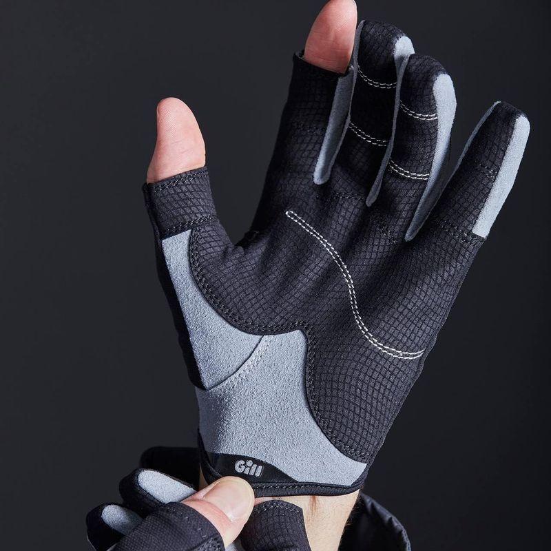 Gill (ギル) デッキ ハンド グローブ ロング フィンガー (Dechhand Gloves Long Finger) ブラック S｜otc-store｜04