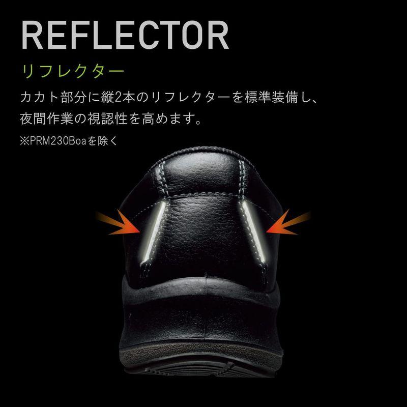 ミドリ安全 安全靴 短靴 プレミアムコンフォート PRM210 静電