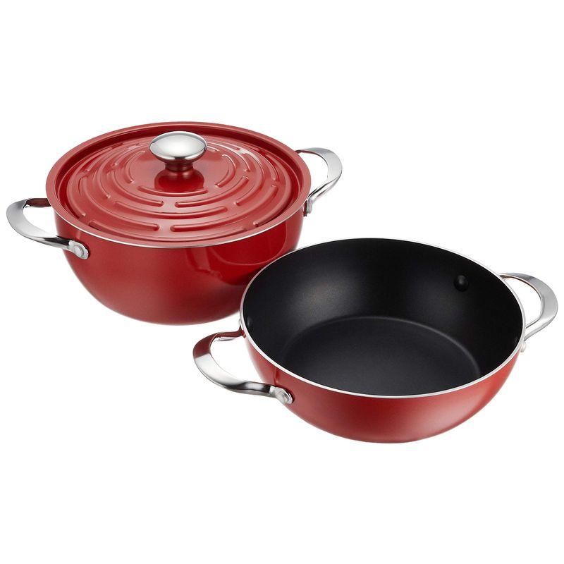 MeyerRecipeLight Pot マイヤー ライトポット24cm レッド MEYERのライトポットで、お家で美味しく！春のお花見ホーム
