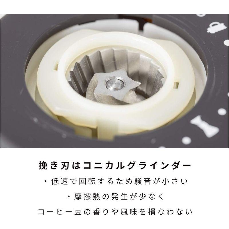 BODUM ボダム BISTRO ビストロ 電動式コーヒーグラインダー ブラック 正規品 10903-01JP-3｜otc-store｜07