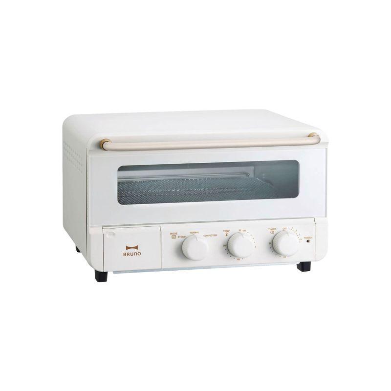 BRUNO ブルーノ スチーム ＆ ベイク トースター 食パン 4枚焼き 白