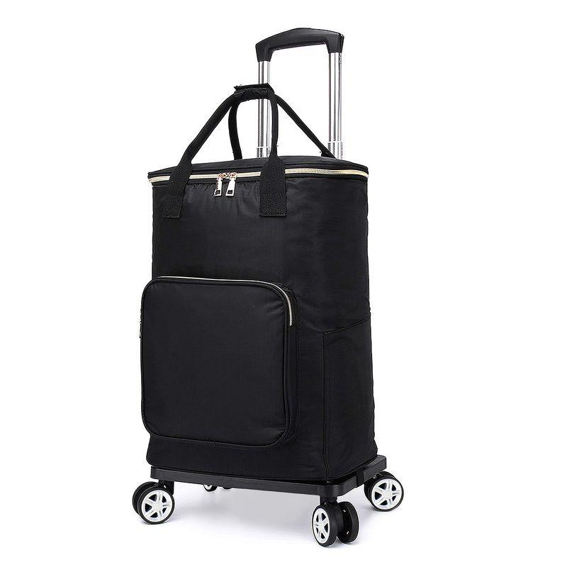 BQKOZFIN 4輪 ショッピングカート ショッピングキャリー 買い物カート