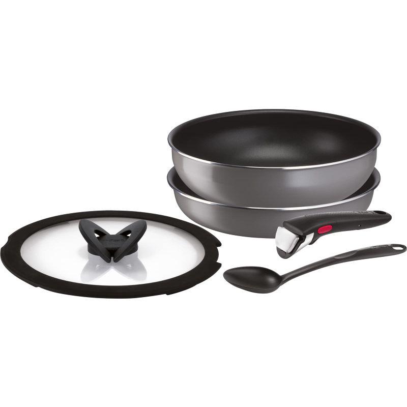 ベーシックセット セット5（ガス火専用） ティファールオンライン限定 取っ手のとれる フライパン 5点