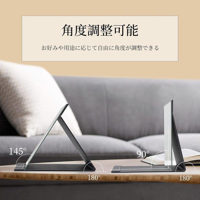 最終値下げ!卓上鏡 コンパクトミラー 折りたたみ手鏡 おしゃれスタンドミラー OWLKELA 卓上鏡 コンパクトミラー 折りたたみ手鏡 おしゃれスタンド