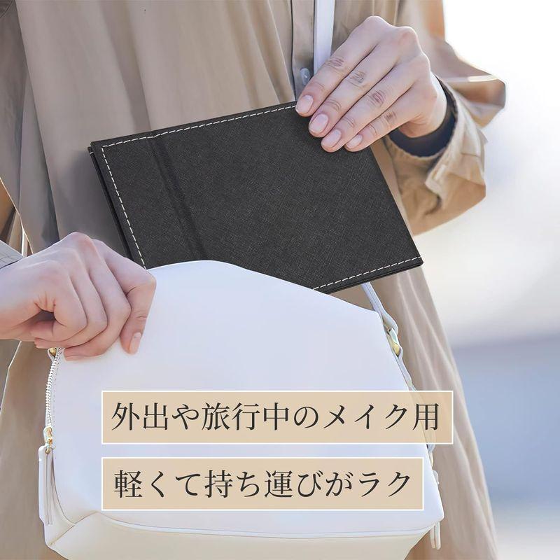 最終値下げ!卓上鏡 コンパクトミラー 折りたたみ手鏡 おしゃれスタンドミラー OWLKELA 卓上鏡 コンパクトミラー 折りたたみ手鏡 おしゃれ