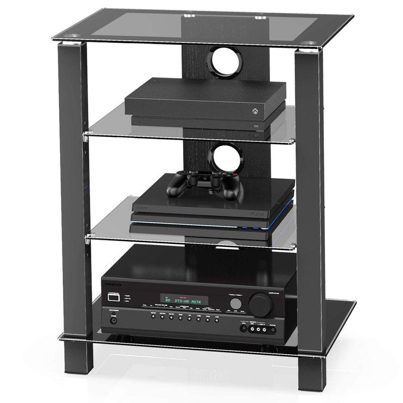 オーディオラック　アンプラック FITUEYES オーディオラック アンプラック パワーアンプ