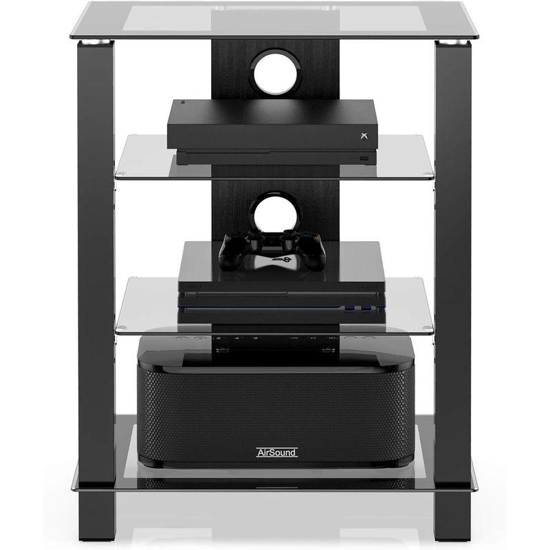 オーディオラック アンプラック パワーアンプキャビネット オーディオスピーカー Amazon.co.jp: オーディオラック アンプラック パワーアンプ