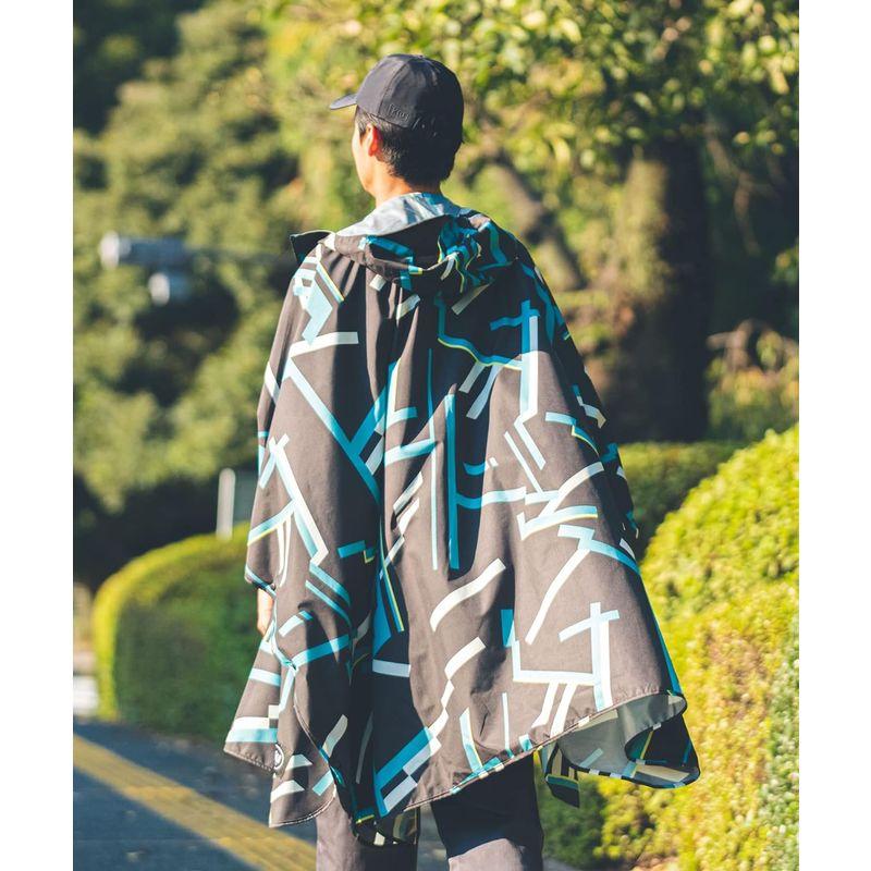 KiU キウ レインポンチョ デイリー RAIN PONCHO 雨対策 自転車 大雨 台風 梅雨 レインコート ポンチョ 雨具 雨ガッパ 雨｜otc-store｜11