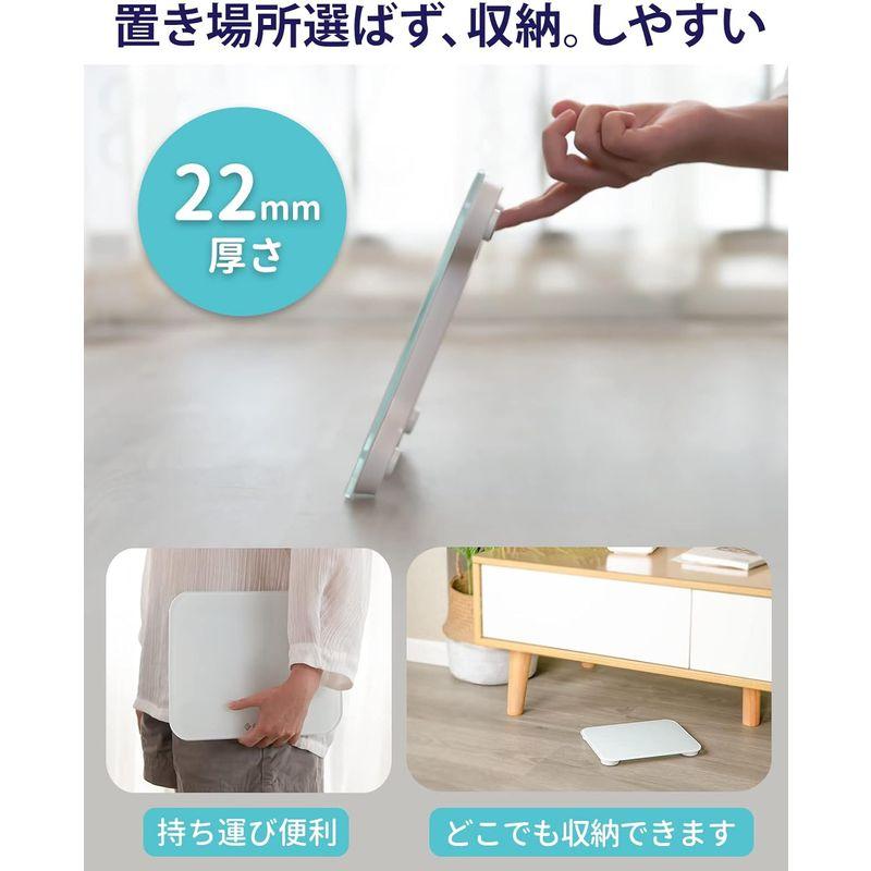 Etekcity 体重計 ヘルスメーター たいじゅうけい電源自動ON/OFF