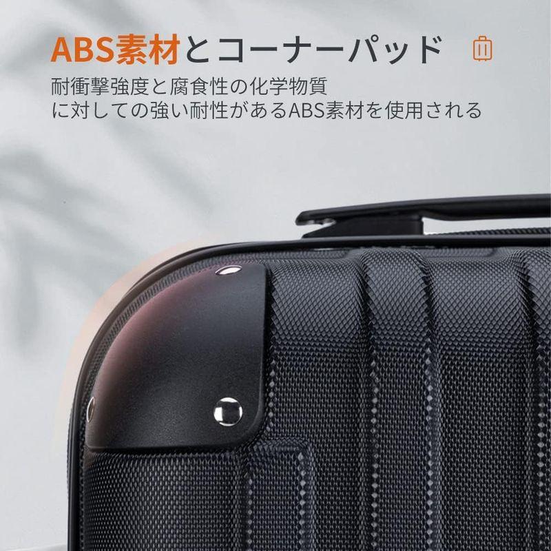 Bargiotti ABSスーツケース キャリーバッグ キャリーケース 大容量 超軽量 TSAロック ダブルキャスター 静音 旅行 ビジネス｜otc-store｜06