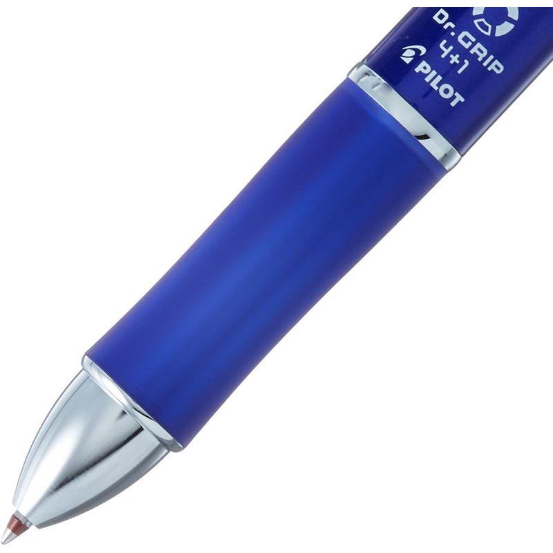 Pilot 多機能ペン ドクターグリップ 4+1 4色ボールペン0.7mm+シャープ0.5mmブルー PBK｜otc-store｜03