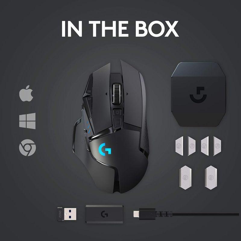 Logitech G502 Lightspeed Wireless Gaming Mouse ロジテック ライトスピードワイヤレス ゲーミン｜otc-store｜08