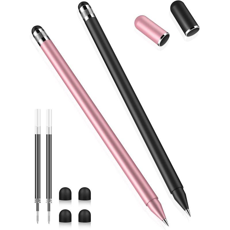 タッチペン MEKO 2本セット 2in1 スタイラスペン タブレット スマートフォン ス iphone iPad Android たっちぺ｜otc-store｜07