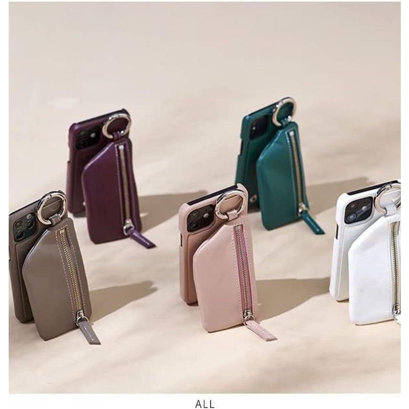 ajew(エジュー) スマホケース iPhone12 iPhone12Pro cadenas zipphone case shoulder｜otc-store｜03