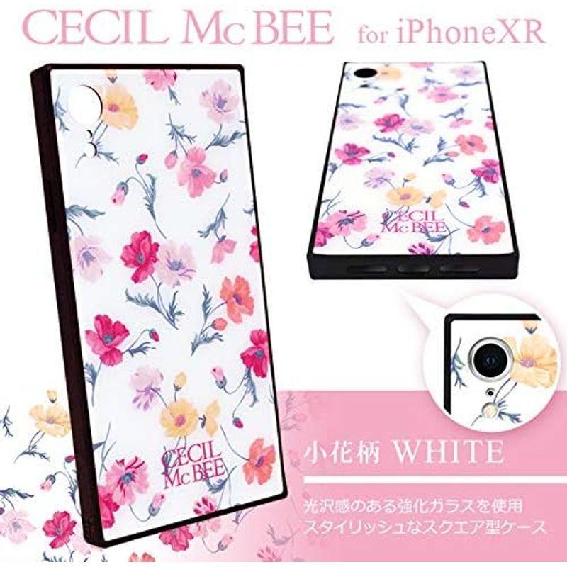 iPhoneXR専用 CECIL McBEE 「背面ガラスケース」 セシルマクビー 花柄 かわいい おしゃれ アイフォンケース iphone｜otc-store｜10