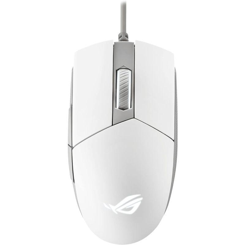 ASUS ゲーミングマウス ROG Strix Impact II Moonlight White 6,200dpi 有線 左右対称 軽量7｜otc-store｜02