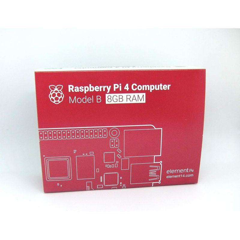 Raspberrypi 正規代理店商品 Raspberry Pi 4 Model B (8GB) made in UK element14製｜otc-store｜02