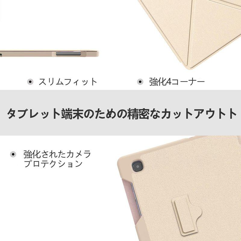 SANDATE Samsung Galaxy Tab S6 Lite 10.4 ケース 2022/2020 耐衝撃 マルチアングル調整可能｜otc-store｜06