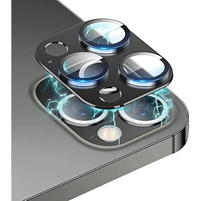 iPhone 12 Pro カメラレンズ カメラ保護用フィルム メタルリングカバー レンズ プロテクター アイフォン12プロ アルミ製保護レ｜otc-store｜07
