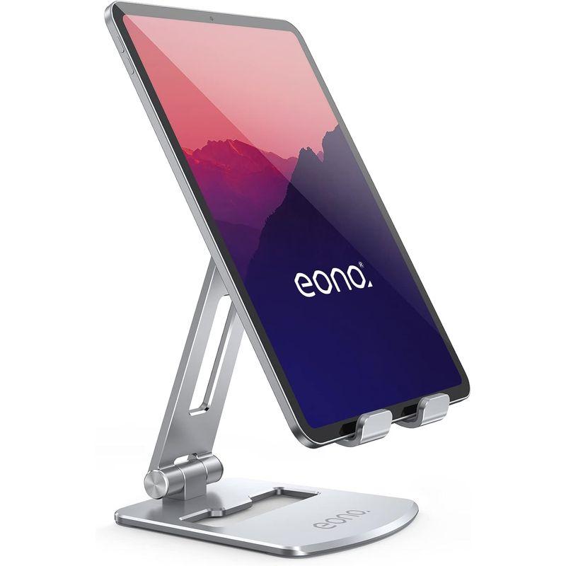 Eono(イオーノ) - タブレット スマホ 兼用 スタンド ホルダー 折り畳み式 角度調整, iPad用 stand : アルミ 合金製｜otc-store｜05