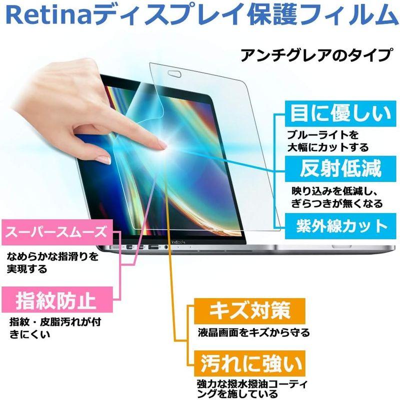 2022 M2チップ搭載モデル向けのAMOVO MacBook Air 13 M1 2020 / MacBook Pro 13 M2 用 フ｜otc-store｜06