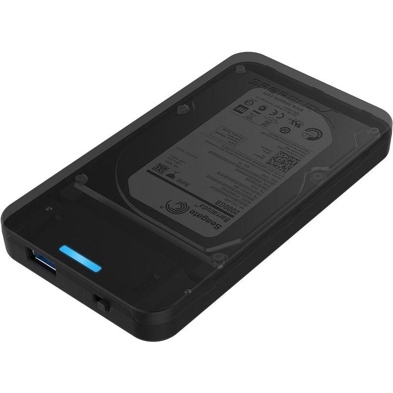 SABRENT 2.5インチ SSD外付けケース/ SATA SSD/ HDD (SSD 1TB、SSD 2TB、SSD 500GB、SSD｜otc-store｜07