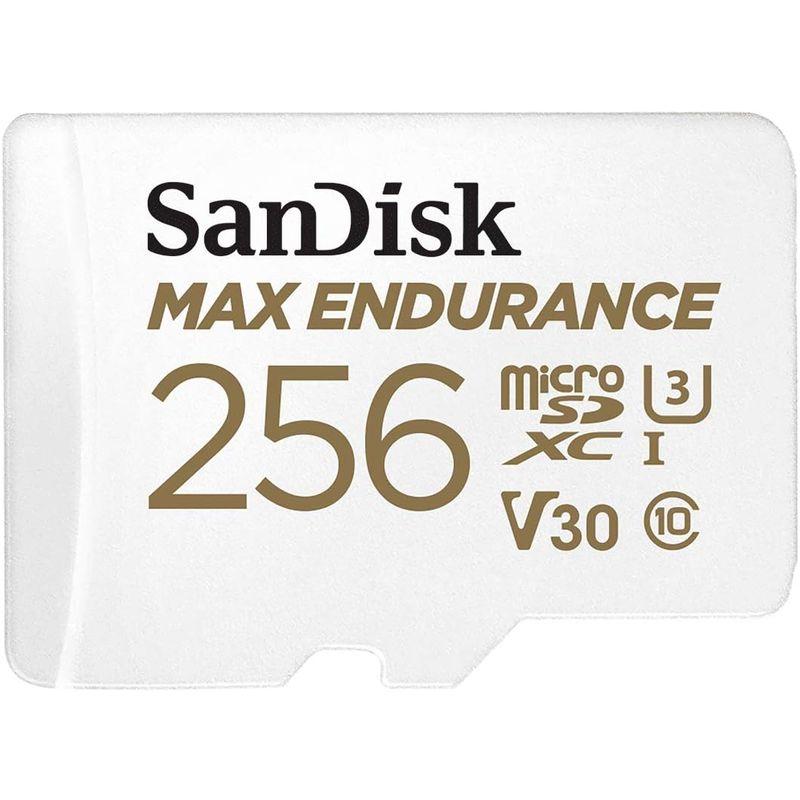 お取引 SanDisk 256GB MAX Endurance microSDXC Card with Adapter for Home Secur
