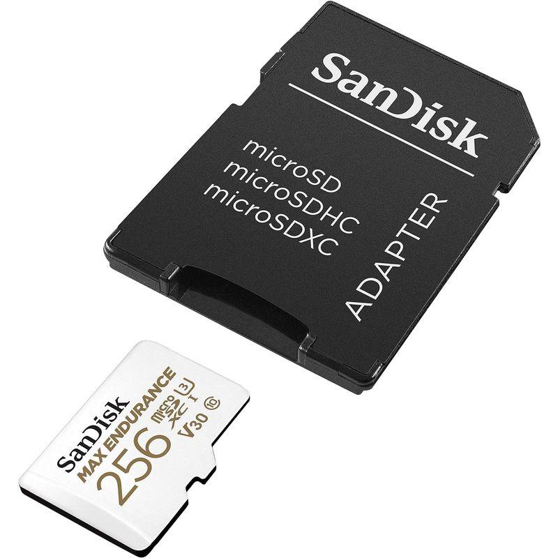 お取引 SanDisk 256GB MAX Endurance microSDXC Card with Adapter for Home Secur